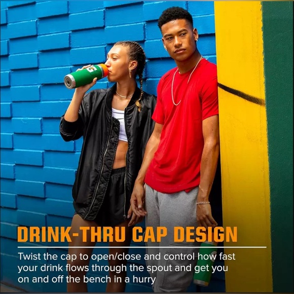 Gatorade Stainless Steel Sport Bottle, 26oz, Double-Wall Insulation - New - Picture 4 of 8